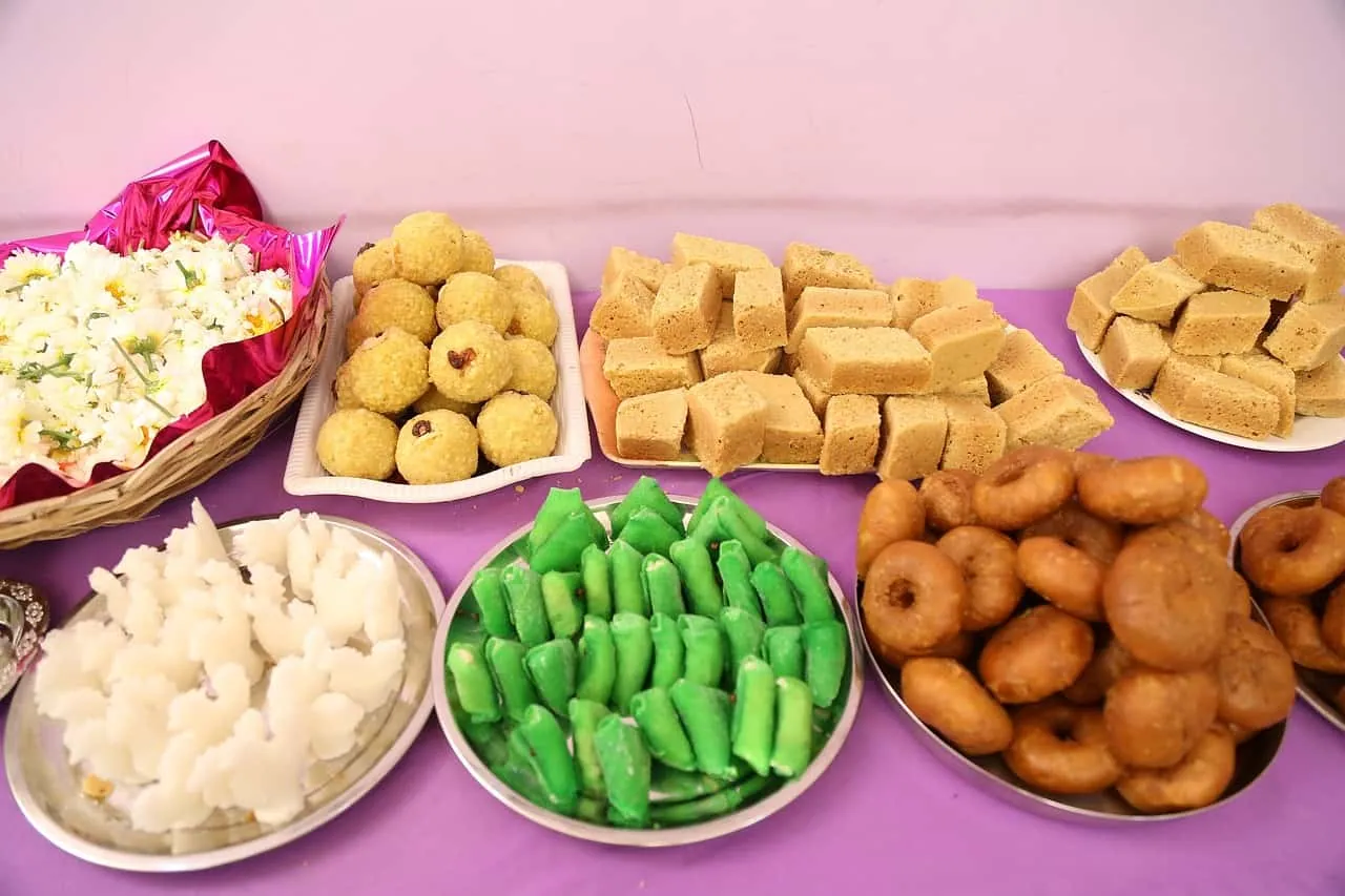 variety of sweets
