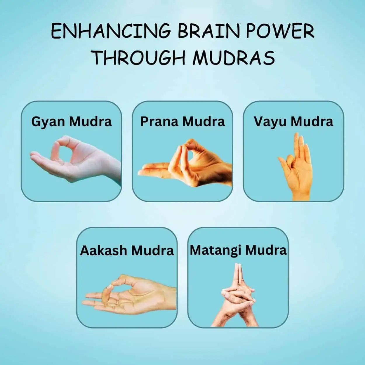Enhancing Brain Power Through Mudras